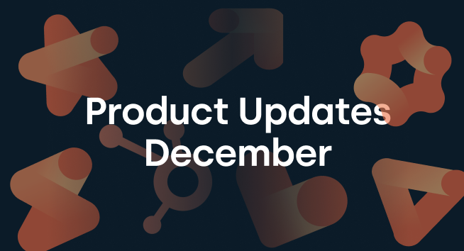 HubSpot Product Updates december