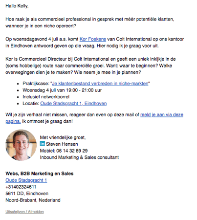 hubspot feature email