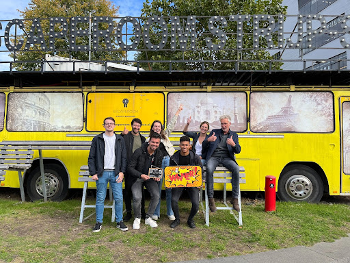 Trainees op stap