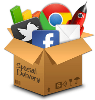 Een opeenstapeling van sociale media platformen